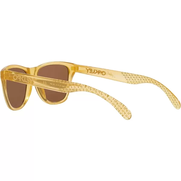 imageOakley Oj9006 Frogskins Xs Square SunglassesKm Light CurryPrizm Tungsten