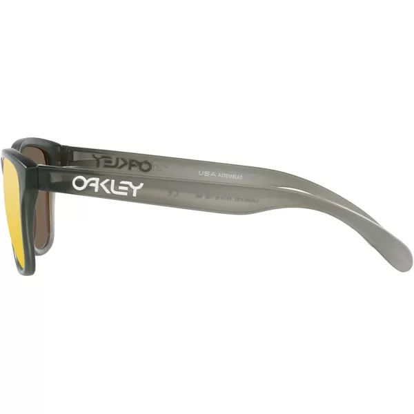 imageOakley Oj9006 Frogskins Xs Square SunglassesMatte Grey SmokePrizm 24k Polarized