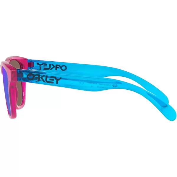 imageOakley Oj9009 Frogskins XXS Square SunglassesAcid PinkPrizm Sapphire