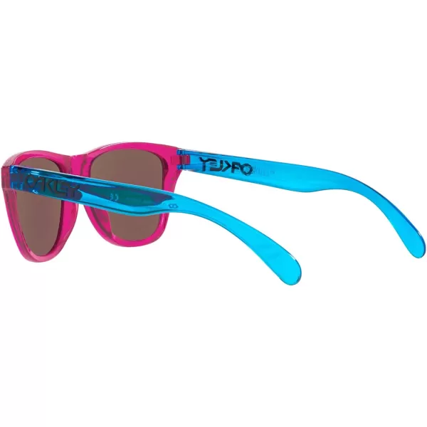 imageOakley Oj9009 Frogskins XXS Square SunglassesAcid PinkPrizm Sapphire