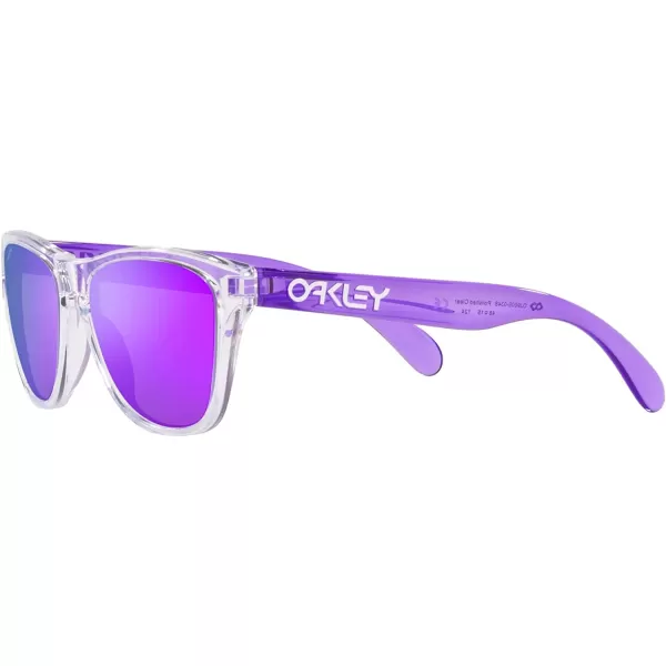 imageOakley Oj9009 Frogskins XXS Square SunglassesClearPrizm Violet