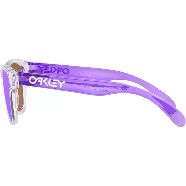 imageOakley Oj9009 Frogskins XXS Square SunglassesClearPrizm Violet