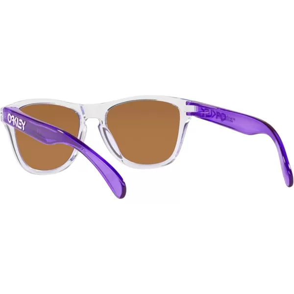 imageOakley Oj9009 Frogskins XXS Square SunglassesClearPrizm Violet