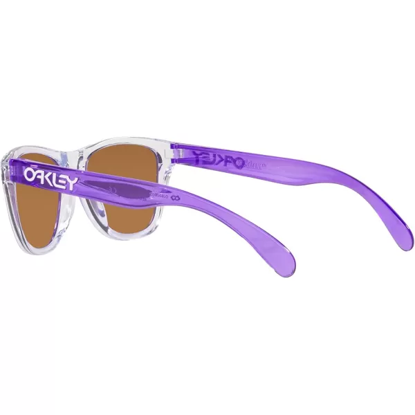 imageOakley Oj9009 Frogskins XXS Square SunglassesClearPrizm Violet