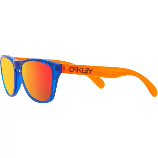 imageOakley Oj9009 Frogskins XXS Square SunglassesCrystal BluePrizm Ruby
