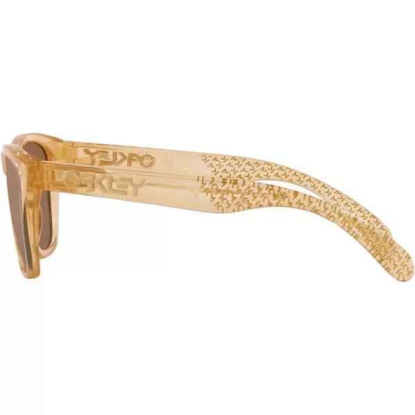 imageOakley Oj9009 Frogskins XXS Square SunglassesKm Light CurryPrizm Tungsten