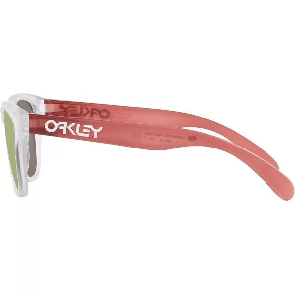 imageOakley Oj9009 Frogskins XXS Square SunglassesMatte ClearPrizm Rose Gold
