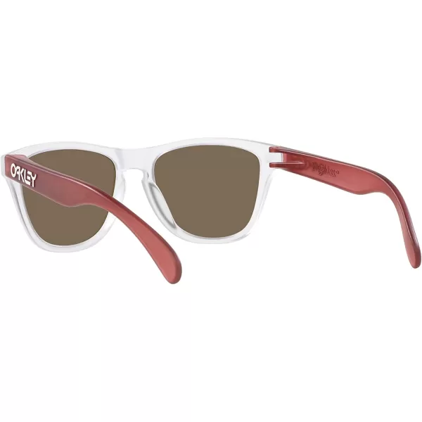 imageOakley Oj9009 Frogskins XXS Square SunglassesMatte ClearPrizm Rose Gold