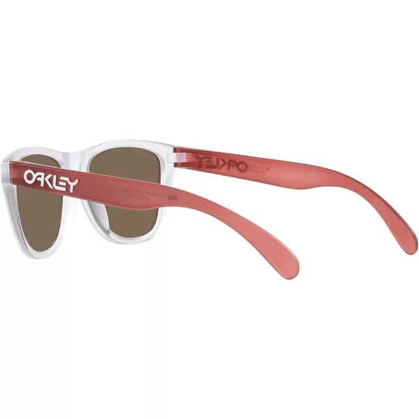 imageOakley Oj9009 Frogskins XXS Square SunglassesMatte ClearPrizm Rose Gold