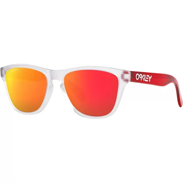 imageOakley Oj9009 Frogskins XXS Square SunglassesMatte ClearPrizm Ruby