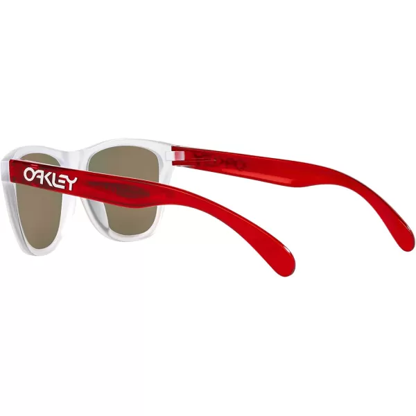 imageOakley Oj9009 Frogskins XXS Square SunglassesMatte ClearPrizm Ruby