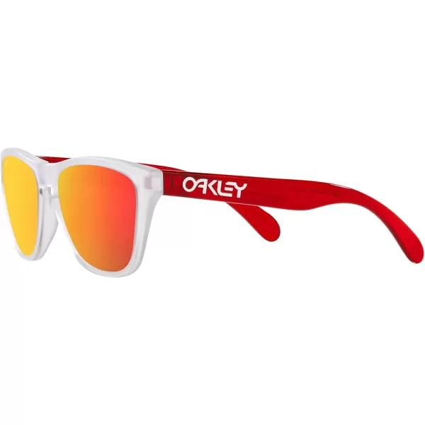 imageOakley Oj9009 Frogskins XXS Square SunglassesMatte ClearPrizm Ruby