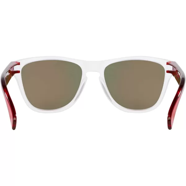 imageOakley Oj9009 Frogskins XXS Square SunglassesMatte ClearPrizm Ruby