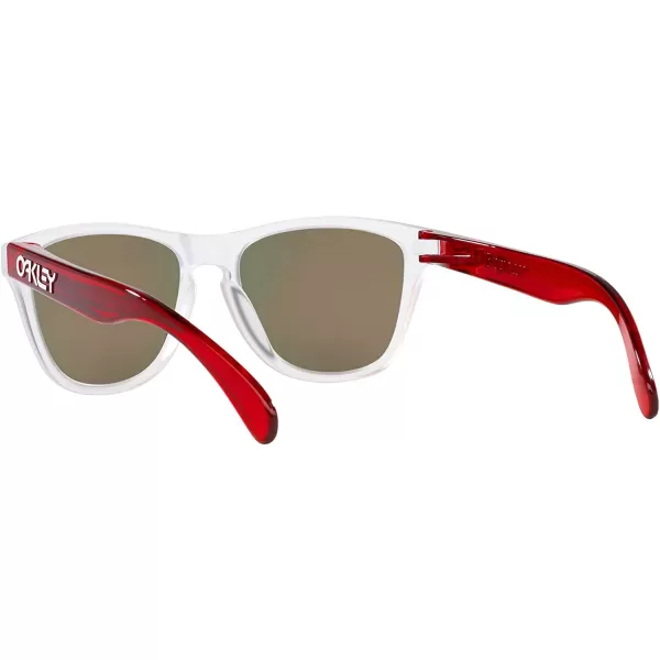 imageOakley Oj9009 Frogskins XXS Square SunglassesMatte ClearPrizm Ruby