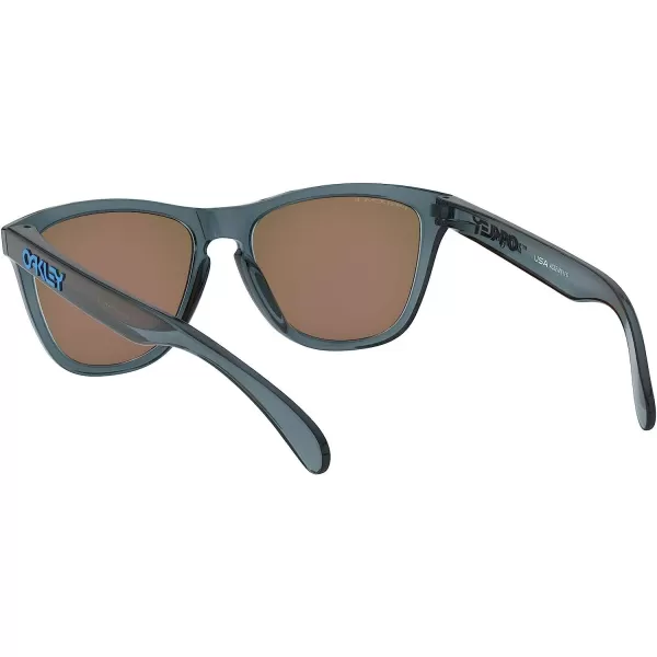 imageOakley Oo9013 Frogskins Square SunglassesCrystal BlackPrizm Sapphire Iridium Polarized