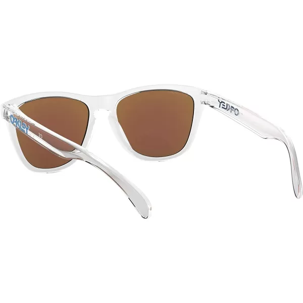 imageOakley Oo9013 Frogskins Square SunglassesCrystal ClearPrizm Sapphire