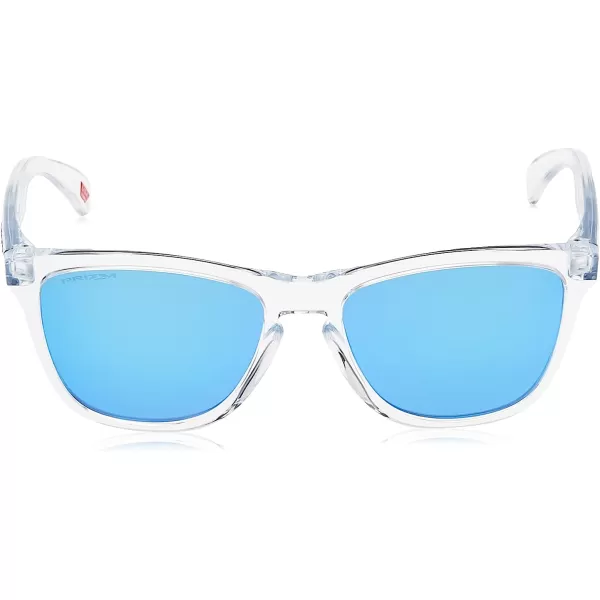 imageOakley Oo9013 Frogskins Square SunglassesCrystal ClearPrizm Sapphire