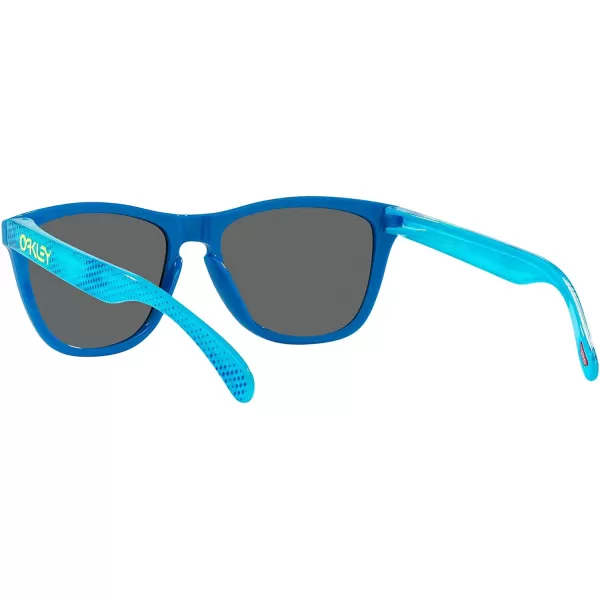 imageOakley Oo9013 Frogskins Square SunglassesHi Res Polished SapphirePrizm Black