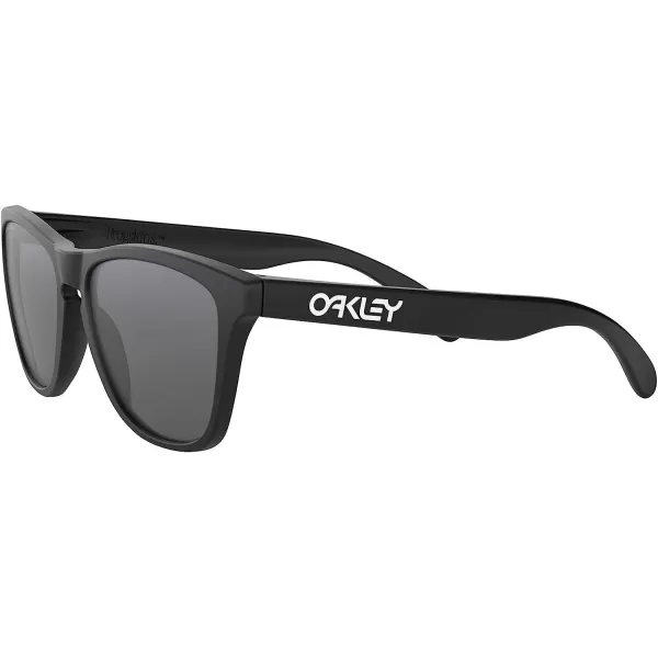 imageOakley Oo9013 Frogskins Square SunglassesMatte BlackBlack Iridium Polarized