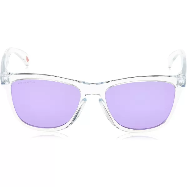 imageOakley Oo9013 Frogskins Square SunglassesPolished ClearPrizm Violet