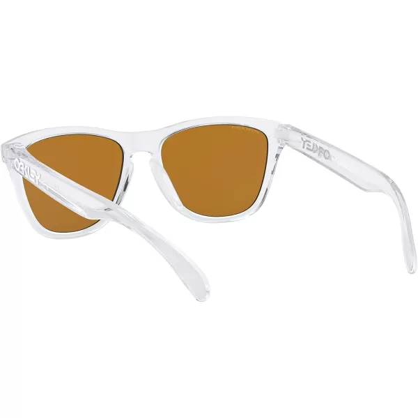 imageOakley Oo9013 Frogskins Square SunglassesPolished ClearPrizm Violet