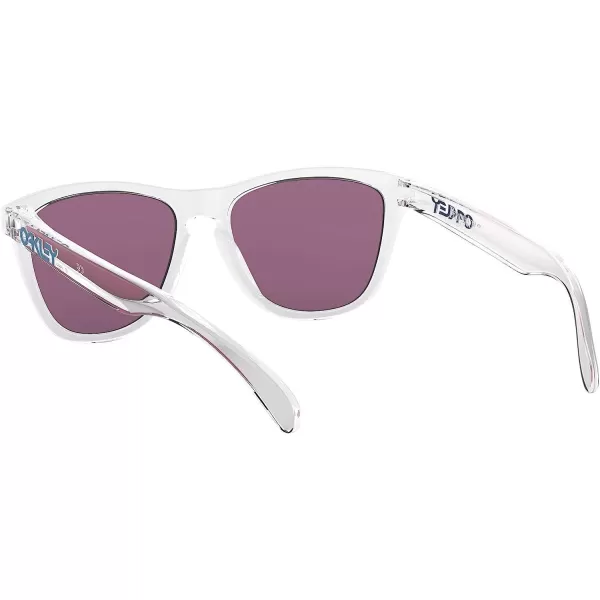 imageOakley Oo9013 Frogskins Square SunglassesPolished ClearSapphire Iridium