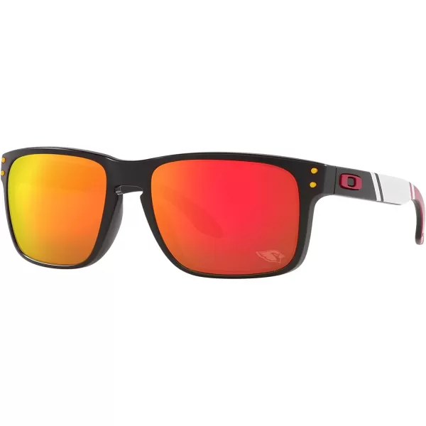 imageOakley Oo9102 Holbrook NFL Collection Mens Sqaure SunglassesArizona Cardinals Pine TarPrizm Black