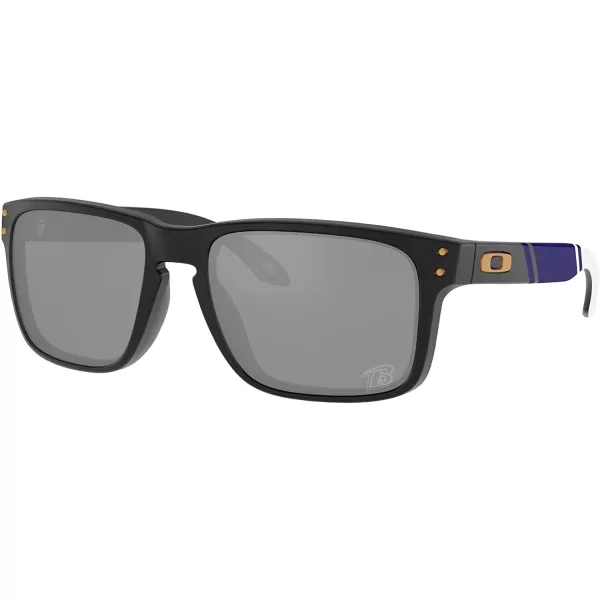 imageOakley Oo9102 Holbrook NFL Collection Mens Sqaure SunglassesBaltimore Ravens Black