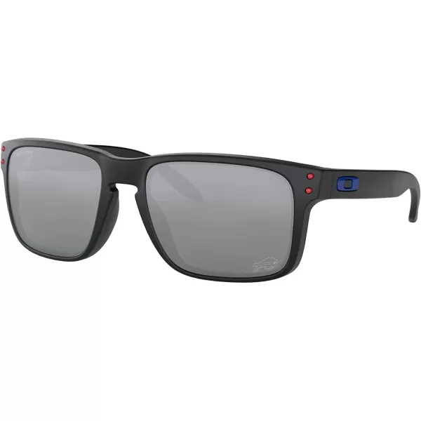 imageOakley Oo9102 Holbrook NFL Collection Mens Sqaure SunglassesBuffalo Bills Matte BlackPrizm Black