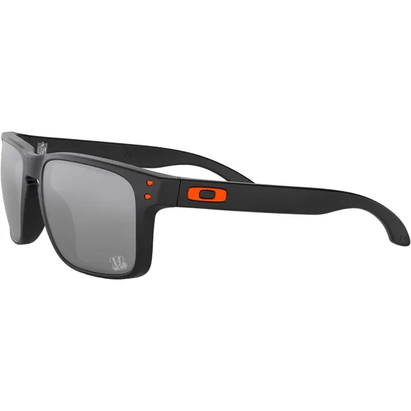 imageOakley Oo9102 Holbrook NFL Collection Mens Sqaure SunglassesCincinnati Bengals Matte BlackPrizm Black