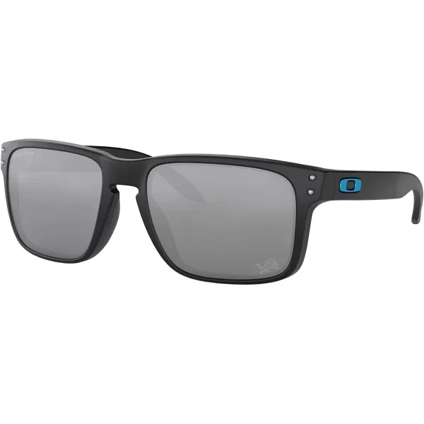 imageOakley Oo9102 Holbrook NFL Collection Mens Sqaure SunglassesDetroit Lions Matte BlackPrizm Black