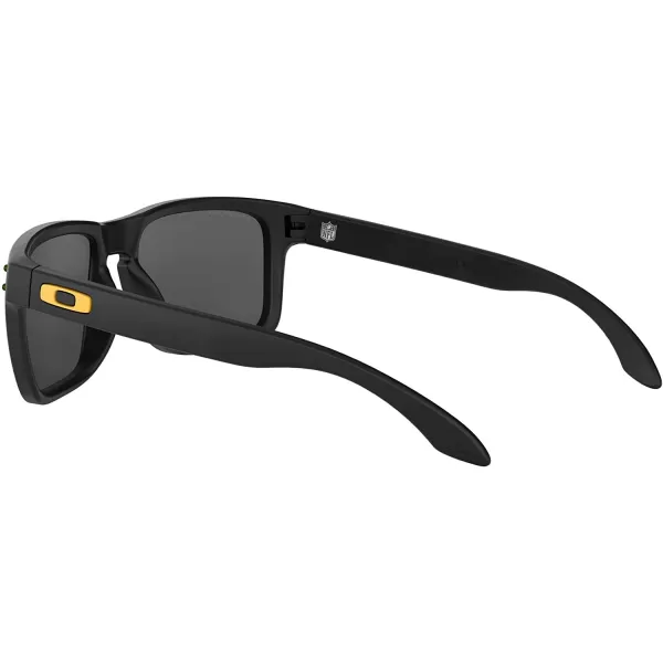 imageOakley Oo9102 Holbrook NFL Collection Mens Sqaure SunglassesGreen Bay Packers Matte BlackPrizm Black