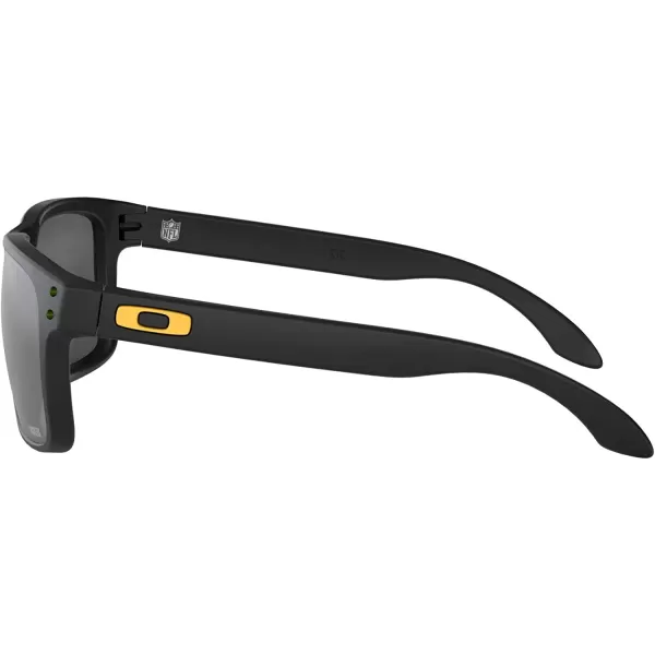imageOakley Oo9102 Holbrook NFL Collection Mens Sqaure SunglassesGreen Bay Packers Matte BlackPrizm Black