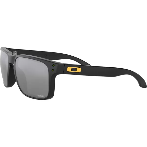 imageOakley Oo9102 Holbrook NFL Collection Mens Sqaure SunglassesGreen Bay Packers Matte BlackPrizm Black