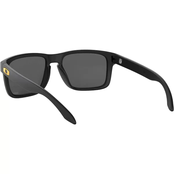 imageOakley Oo9102 Holbrook NFL Collection Mens Sqaure SunglassesGreen Bay Packers Matte BlackPrizm Black