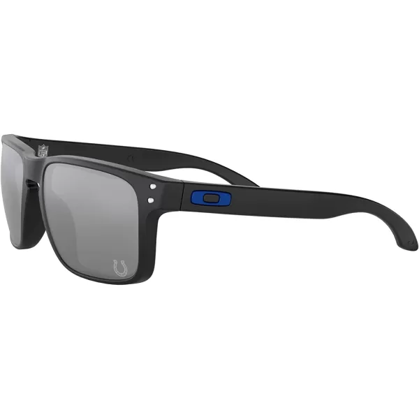 imageOakley Oo9102 Holbrook NFL Collection Mens Sqaure SunglassesIndianapolis Colts Matte BlackPrizm Black