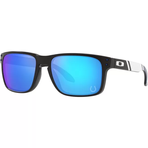 imageOakley Oo9102 Holbrook NFL Collection Mens Sqaure SunglassesIndianapolis Colts Matte BlackPrizm Sapphire