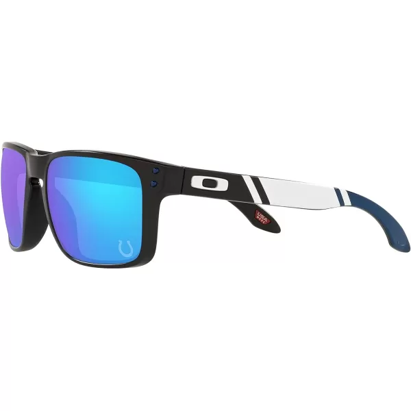 imageOakley Oo9102 Holbrook NFL Collection Mens Sqaure SunglassesIndianapolis Colts Matte BlackPrizm Sapphire
