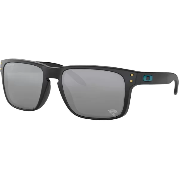 imageOakley Oo9102 Holbrook NFL Collection Mens Sqaure SunglassesJacksonville Jaguars Matte BlackPrizm Black