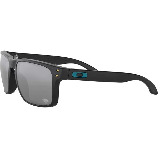 imageOakley Oo9102 Holbrook NFL Collection Mens Sqaure SunglassesJacksonville Jaguars Matte BlackPrizm Black