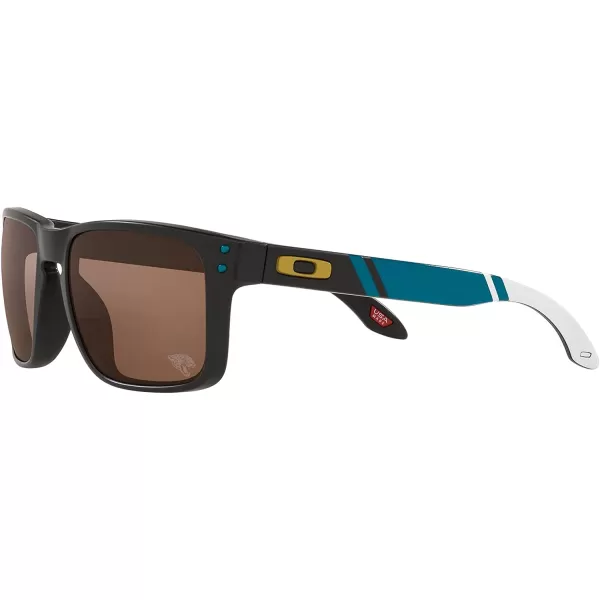 imageOakley Oo9102 Holbrook NFL Collection Mens Sqaure SunglassesJacksonville Jaguars Matte BlackPrizm Sapphire