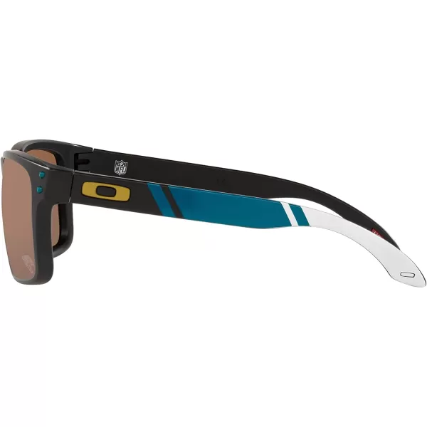 imageOakley Oo9102 Holbrook NFL Collection Mens Sqaure SunglassesJacksonville Jaguars Matte BlackPrizm Sapphire