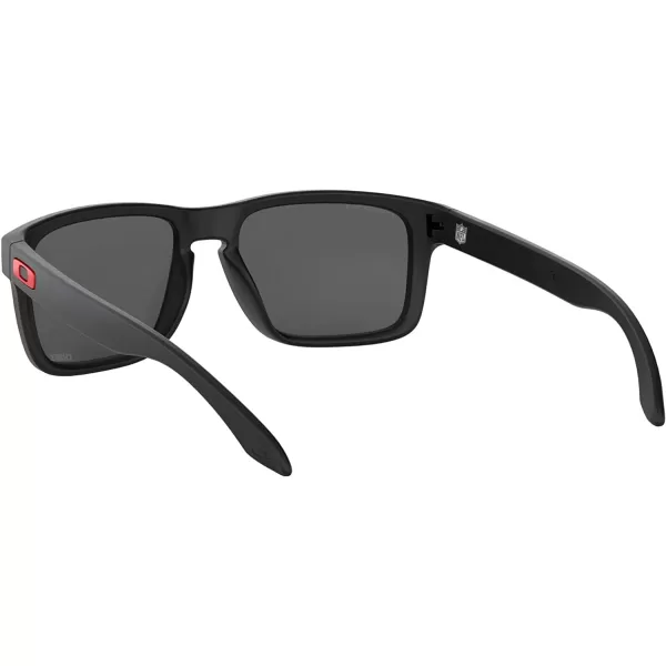 imageOakley Oo9102 Holbrook NFL Collection Mens Sqaure SunglassesKansas City Chiefs Matte BlackPrizm Black