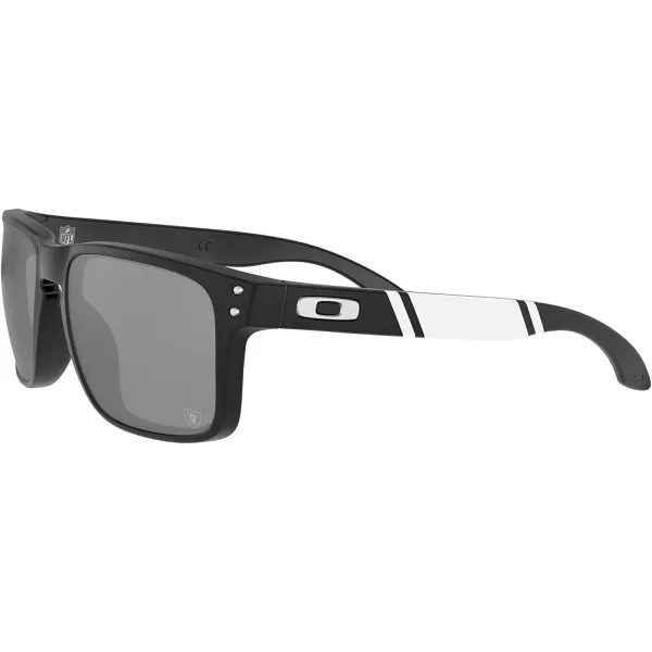 imageOakley Oo9102 Holbrook NFL Collection Mens Sqaure SunglassesLas Vegas Raiders Matte BlackPrizm Black