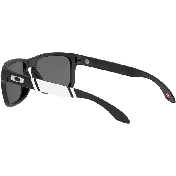 imageOakley Oo9102 Holbrook NFL Collection Mens Sqaure SunglassesLas Vegas Raiders Matte BlackPrizm Black
