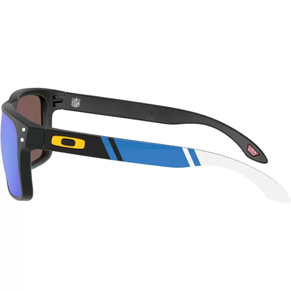 imageOakley Oo9102 Holbrook NFL Collection Mens Sqaure SunglassesLos Angeles Chargers Matte BlackPrizm Sapphire