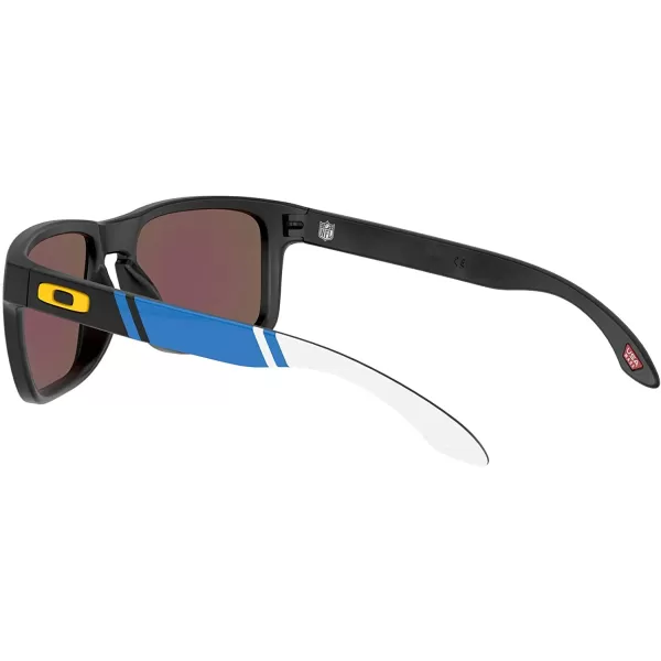 imageOakley Oo9102 Holbrook NFL Collection Mens Sqaure SunglassesLos Angeles Chargers Matte BlackPrizm Sapphire