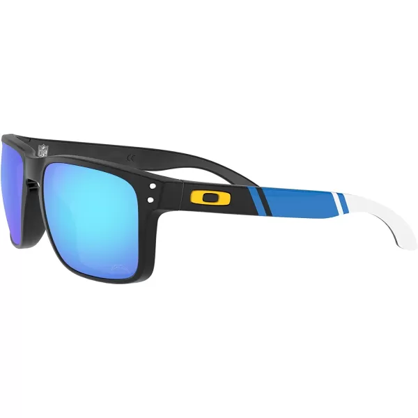 imageOakley Oo9102 Holbrook NFL Collection Mens Sqaure SunglassesLos Angeles Chargers Matte BlackPrizm Sapphire
