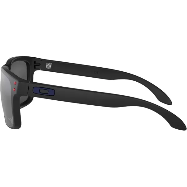 imageOakley Oo9102 Holbrook NFL Collection Mens Sqaure SunglassesNew England Patriots Matte BlackPrizm Black