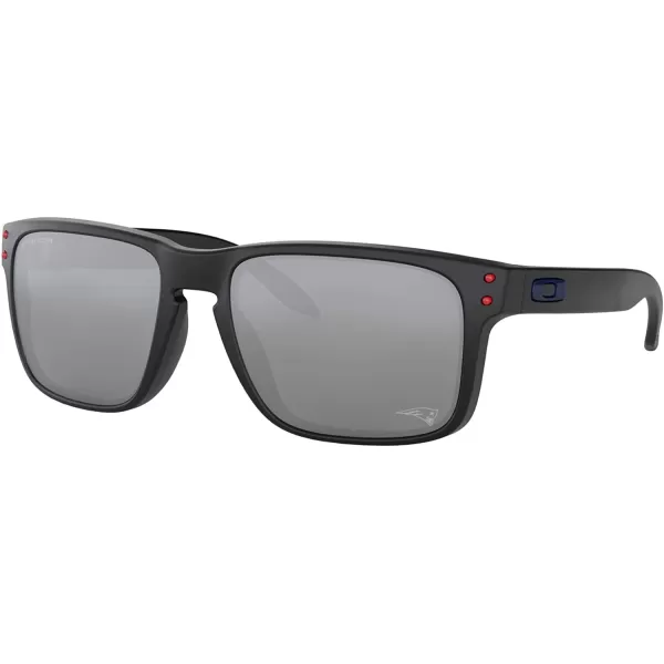 imageOakley Oo9102 Holbrook NFL Collection Mens Sqaure SunglassesNew England Patriots Matte BlackPrizm Black
